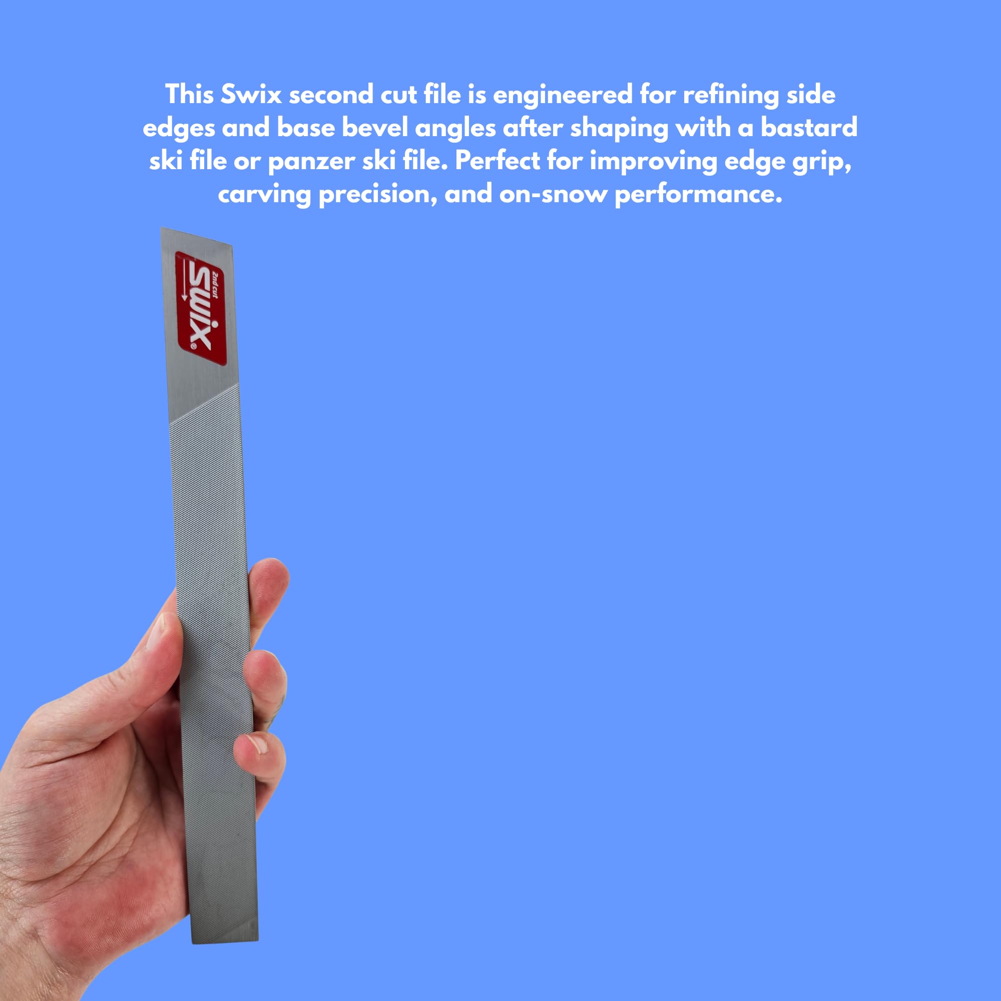 Amazon.com: Swix T106X Chrome Second-Cut File 200mm, 16 TPCM for